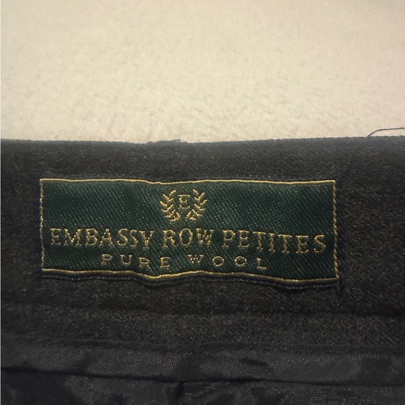 Women’s Gray Wool Embassy Row Pants - Picture 3 of 6
